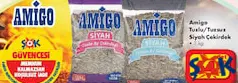 AMİGO TUZLU/TUZSUZ SİYAH AYÇEKİRDEĞİ 1 KG